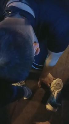 【仙飒】户外玩狗子带着去超市买东西 bf10613