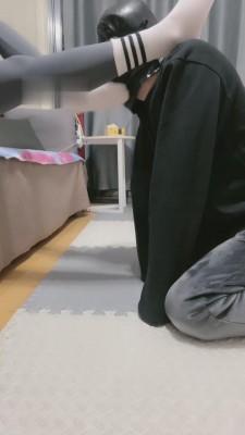 【曦晨】原味白袜羞辱狗废物 bf10643