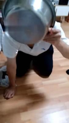 【罗宾】高帮帆布鞋棉袜裸足羞辱 bf10632