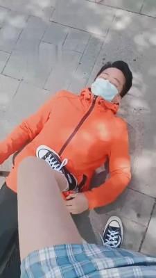 【猫神大人】第一次户外帆布鞋踩踏【双视角版】 bf10671