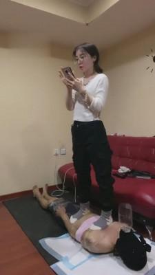 【领主老大】木乃伊捆绑强制重度踩踏 bf5159