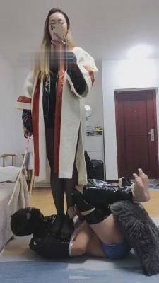 【二宝】藤条抽打木乃伊狗 bf5511