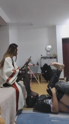 【二宝】藤条抽打木乃伊狗 bf5511