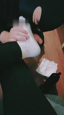 【广元女王】女神短靴原味棉袜羞辱 bf5545