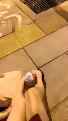 【胖虎】精品马路边旗袍女刺激开发超级刺激 bf847