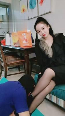 【青柠大大】贵妇短靴黑丝调舔狗 bf907