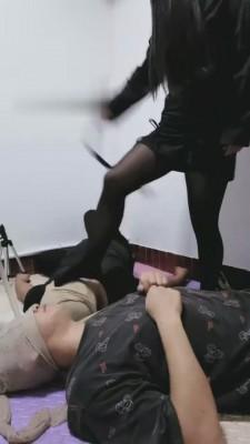 【天水女王】骑马钻胯遛狗 bf996