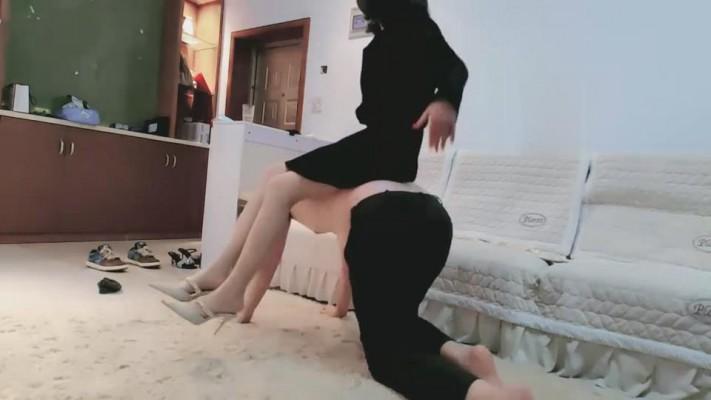 【杭州七月】爱喝主人口水的小贱狗 bf1064