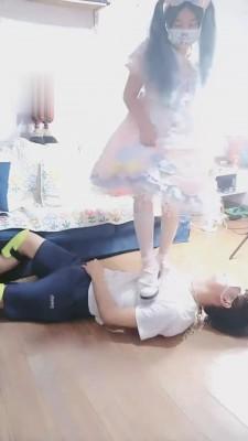 【妖精】洛丽塔的人体鞋刷 bf1071