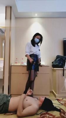 【杳杳小主s】高跟/运动鞋/黑丝圣水虐乳鞭打辱骂 bf1127