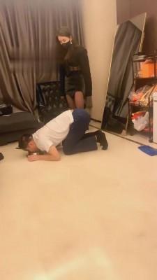 【三三】惩罚做不好家务的绿帽男友 bf1195