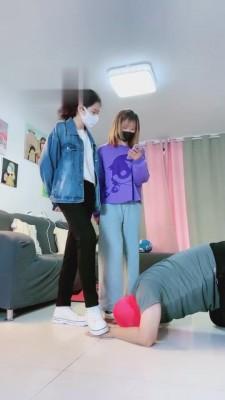 【美离子】爆改素人S系列-混血小姐姐圣水调 bf1219