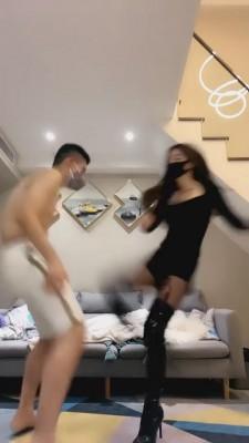 【仙女殿下】黑丝美腿小姐姐踢废男友【续集】 bf1406