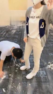 【沐清忧】双S-精神小妹户外羞辱狗奴 bf1404