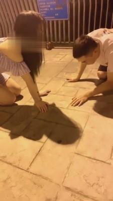 【刘二狗】情侣奴户外找素人犯贱 bf1388