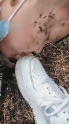 【悦主大人】绑起来脏小白鞋虐狗遛狗 bf1614