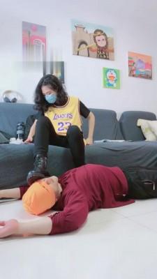 【美离子】素人-劲爆舔脚plus-白袜羞辱 bf1507