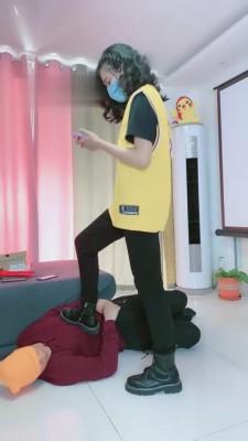 【美离子】素人-劲爆舔脚plus-白袜羞辱 bf1507