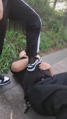 【滔滔】户外公园开发素人m-玩狗 bf1623