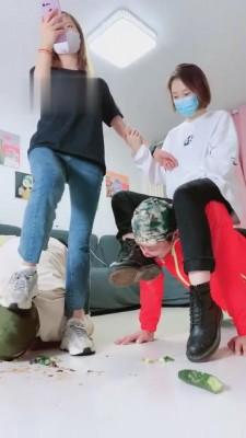 【美离子】暴改素人-双S双M-碾压喂食原味羞辱 bf1862