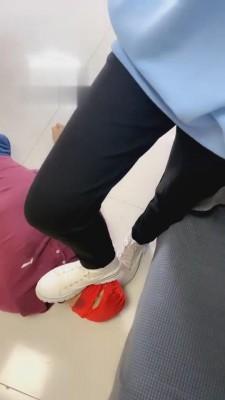 【小刚几】素人脏高帮帆布鞋羞辱狗 bf1879