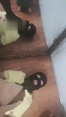 【黑丝sama】高帮帆布鞋踩踏踢打 bf2007