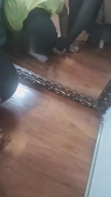 【黑丝sama】高帮帆布鞋踩踏踢打 bf2007