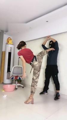 【小劳拉】跆拳道女神化身女S bf2088