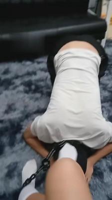 【涵涵】洛丽塔白袜羞辱狗狗 bf2019