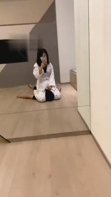 【上海糖糖老师】跆拳道学员暴力踢踹 bf2036