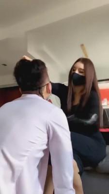 【苏州十三姨】重度耳光狂抽 bf2200