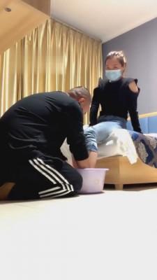 【成都叶子】上门洗脚师吭脚皮 bf2157