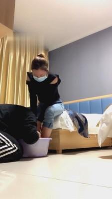 【成都叶子】上门洗脚师吭脚皮 bf2157