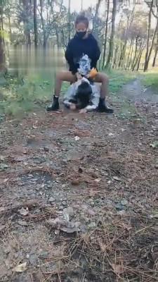 【雪儿】马丁靴无限踢打-捆绑起来狠虐 bf2378