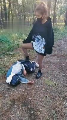 【雪儿】马丁靴无限踢打-捆绑起来狠虐 bf2378