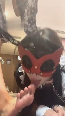 【小公主】引导女M舔鞋底/深喉/喂食/洗脚/窒息 bf2468