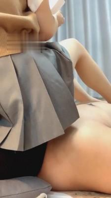 【绘子sama】JK黑丝小姐姐超强坐脸窒息 bf2499