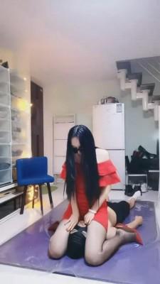 【叶子天津】深度原味窒息/多重角度腿绞/坐脸踢裆 bf2613