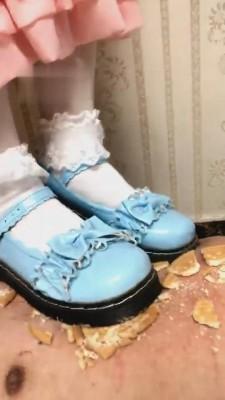 【兔粉粉】在狗子身上碾压饼干 bf2591