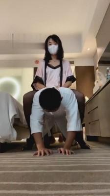 【上海糖糖老师】御姐黑丝羞辱狗 bf2828