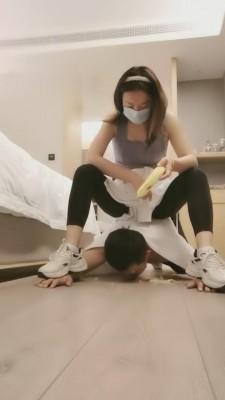 【杳杳小主】运动鞋原味棉袜羞辱 bf2857