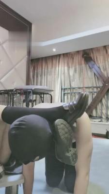 【银河】可爱御姐过膝袜皮鞋羞辱狗 bf2986