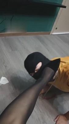 【开发素人】jk女仆:鞭打-磕头-踩头-胯下羞辱 bf2873