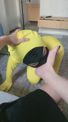 【千条姐】奶狗舔脚恋足专场 bf3090