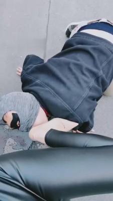 【若依】户外-天台撒尿给姐夫喝 bf3008