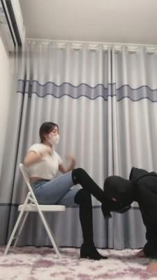 【诺可儿】首次调狗-耳光/口水/钻胯/坐脸/踩踏 bf3030