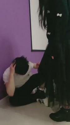 【逗逗】洗脚水活着姨妈让狗全部吃下去【完整版】 bf3075