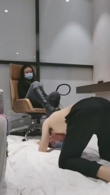 【杳杳小主】原味白袜玉足暴虐狗 bf3351