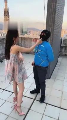 【芷晴】阳台剧情-搬家快递员（暴虐） G-210713-25