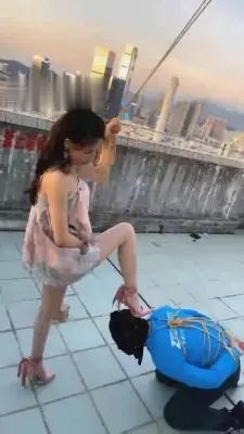 【芷晴】阳台剧情-搬家快递员（暴虐） G-210713-25